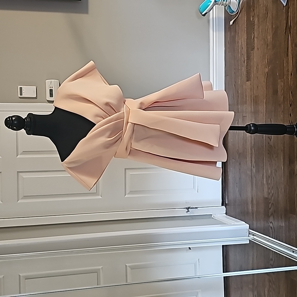 Slight off shoulder dress